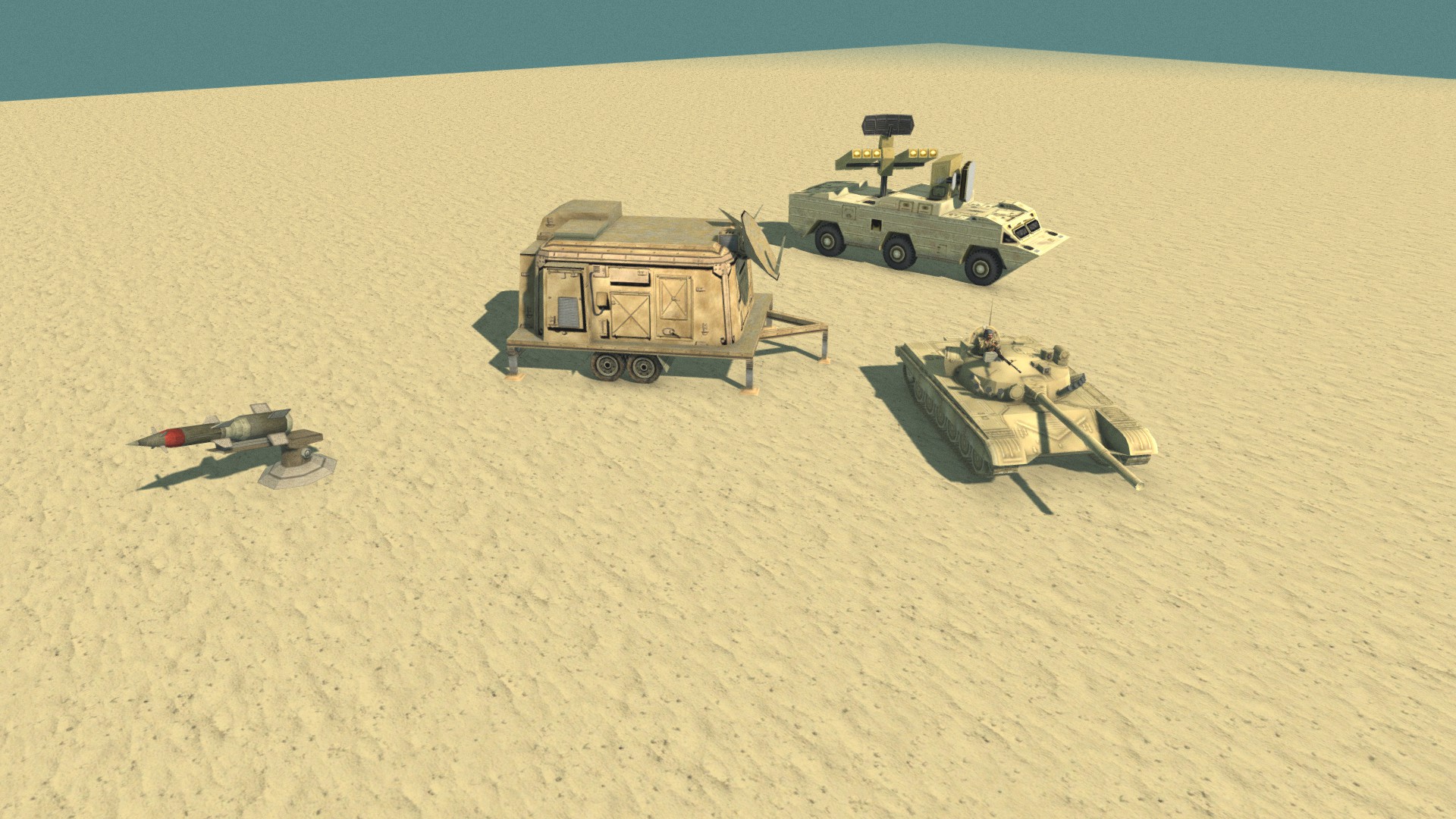 Radarstation Image - Conflict: Desert Storm Ii Remastered Mod For Call 