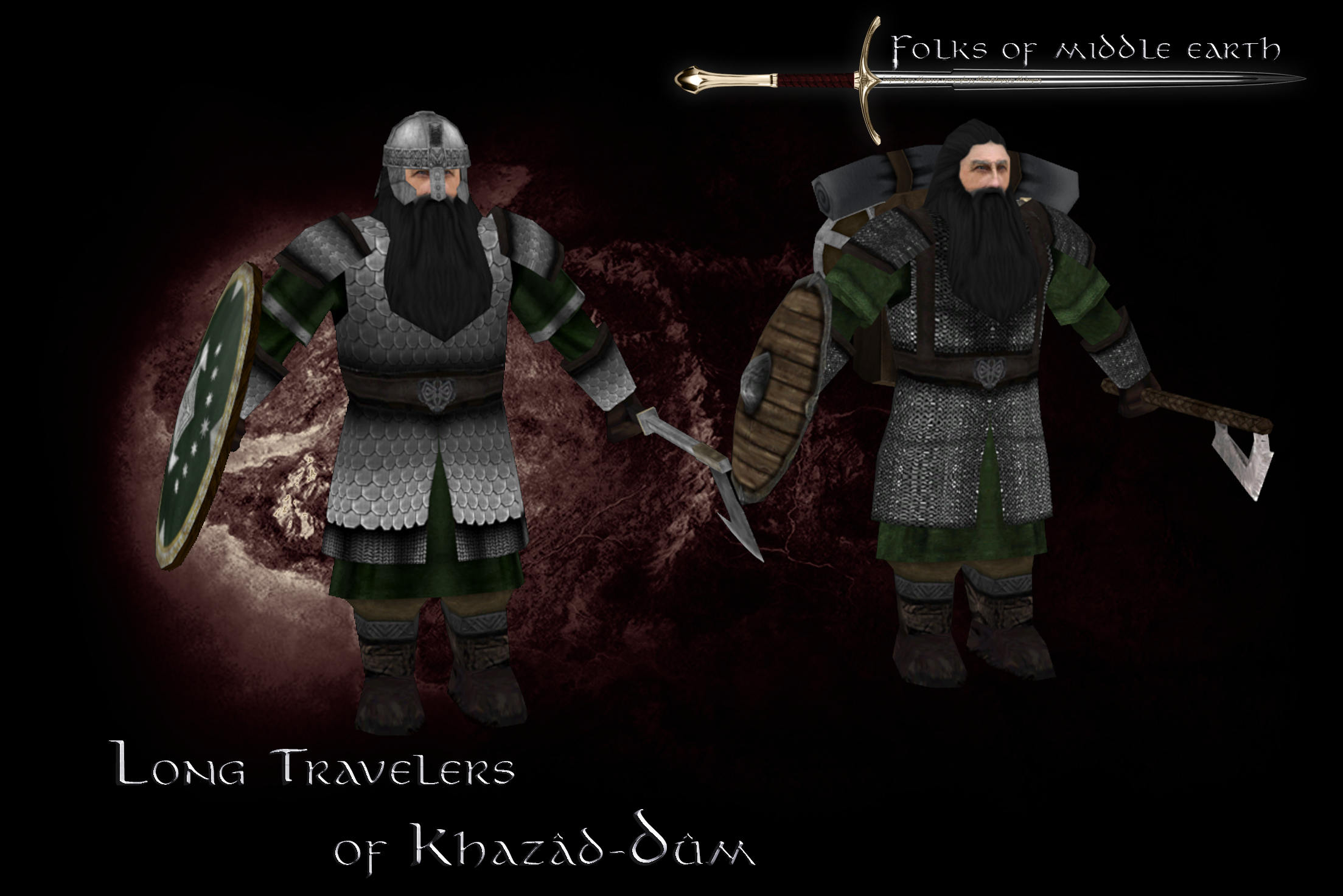 Long Travellers of Khazad Dm 1 image - Folk of Middle Earth (edain submod)  for Battle for Middle-earth II: Rise of the Witch King - ModDB