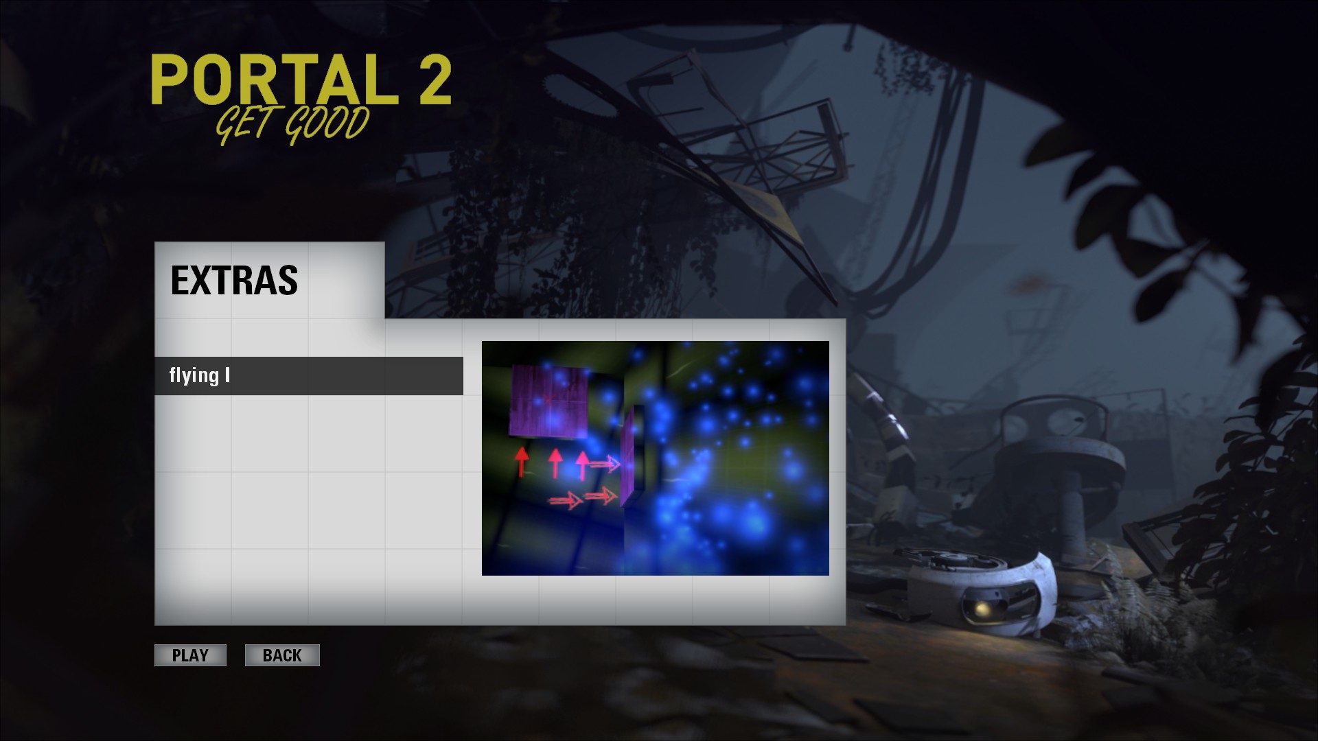 Portal 2 no menu фото 1