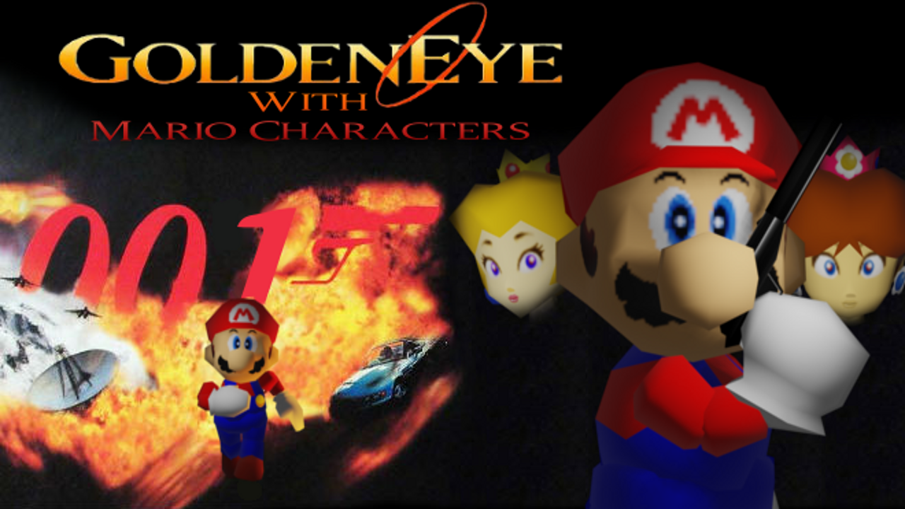 GoldenEye With Mario Characters v3.17 mod - ModDB