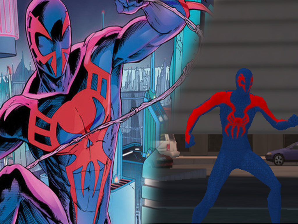 Improved Spider-Man 2099 Suit [Marvel's Spider-Man: Remastered (PC)] [Mods]