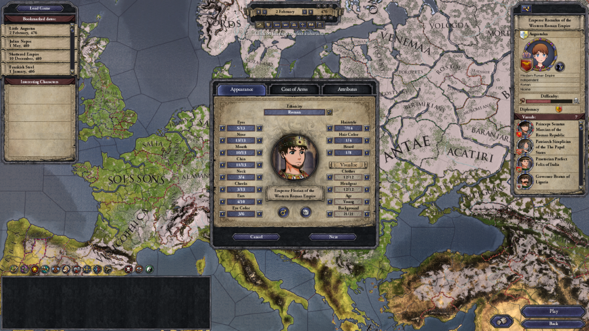 Image 4 - Anime portraits for WTWSMS 2.8 mod for Crusader Kings II.