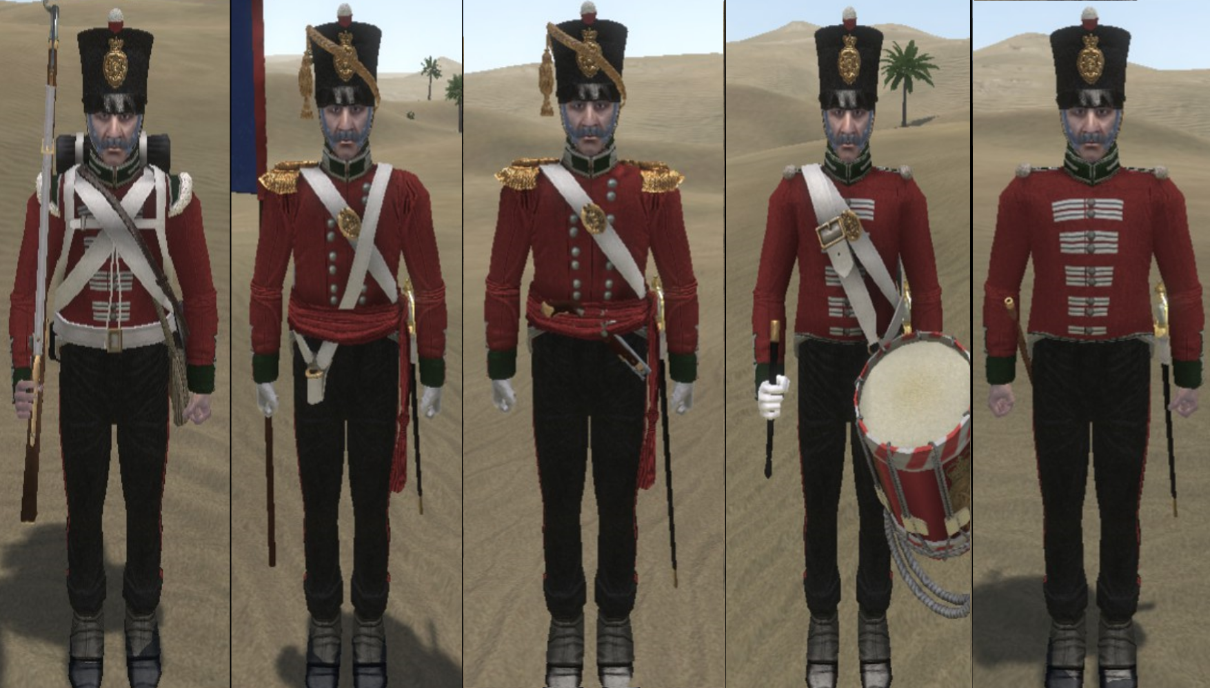 all regiments in mount and blade napoleonic wars