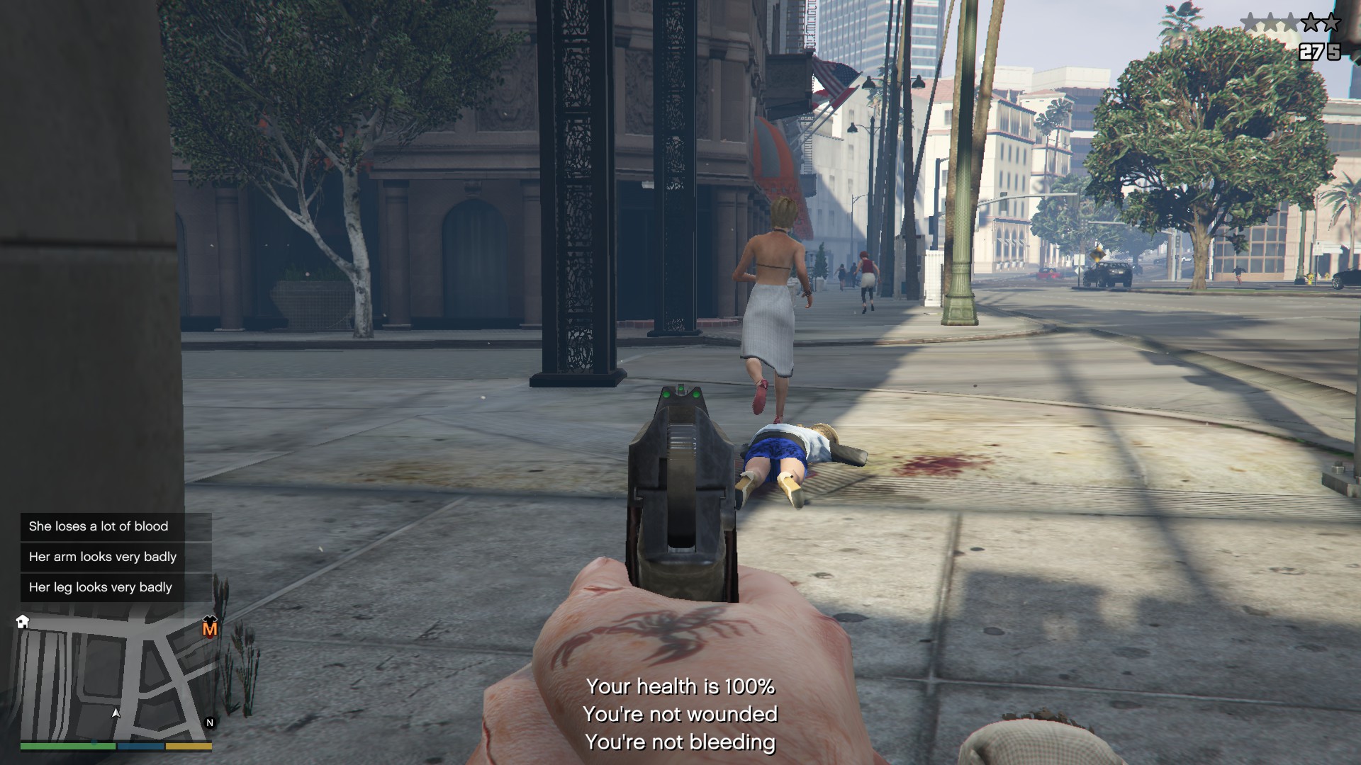 Blood and gore for gta 5 фото 56