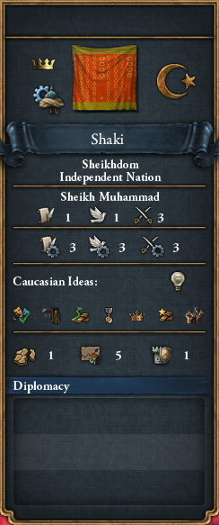 v1.1 Shaki image - Extended Caucasia mod for Europa Universalis IV - ModDB