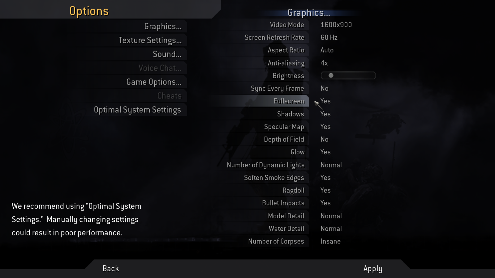 how to set fov in call of duty 2