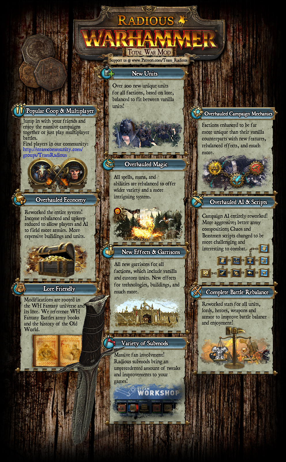 total war warhammer 2 skill tree mods