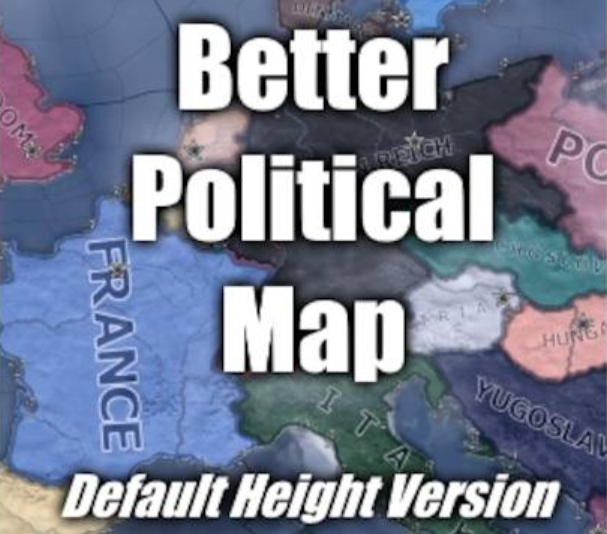 Better political Map. Maps default