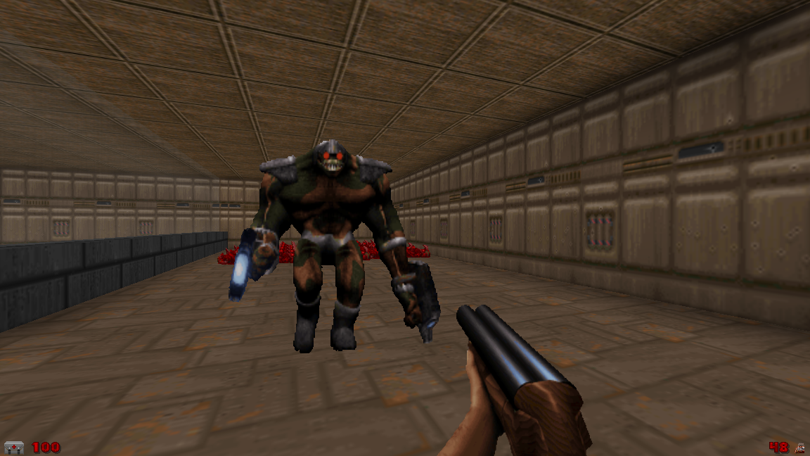 Игра doom оружие 9 букв. ZDOOM Скриншоты. Quake 2 Rampage.