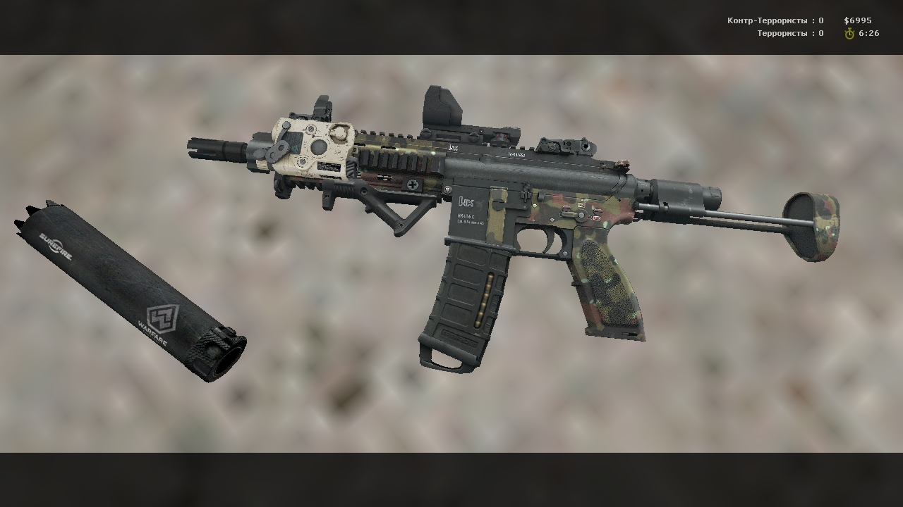 HK416c WAR-custom - Nomad image - OUTLAW Gunsmithing Lab mod for ...