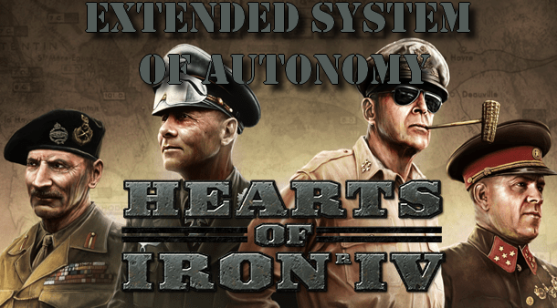 hearts of iron 4 autonomy