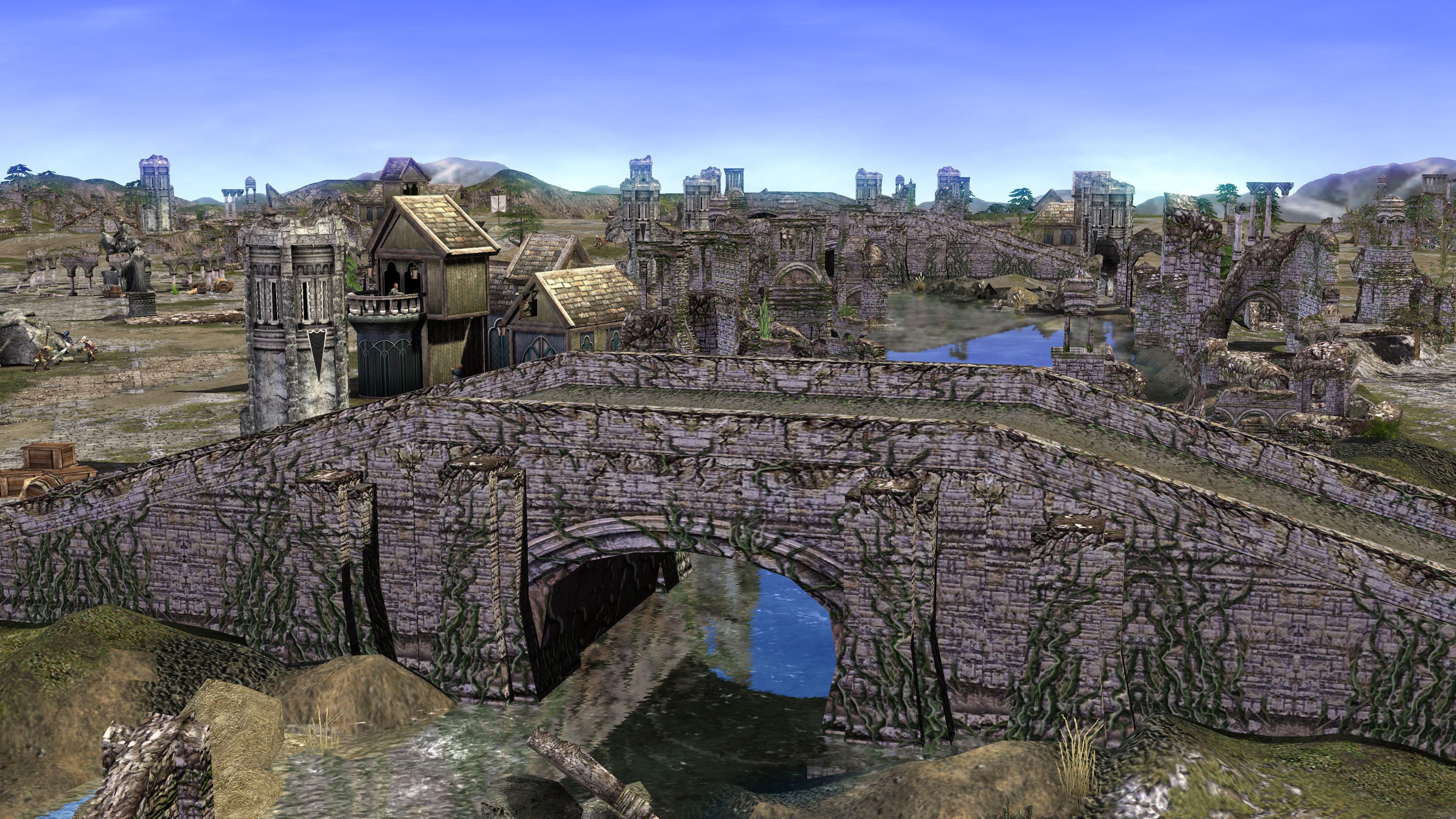 Osgiliath Map Image Ashes Of War Mod For Battle For Middle Earth II   Osgiliath007 