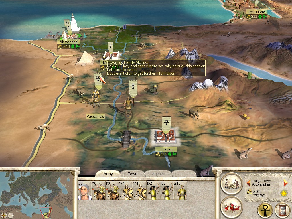 rome total war egypt
