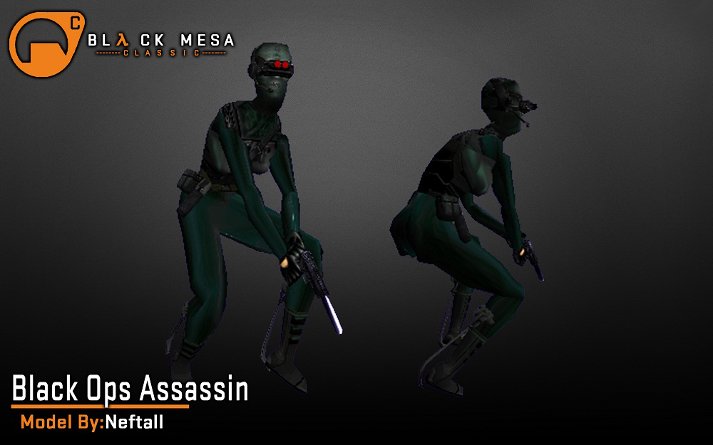 black mesa female assassin