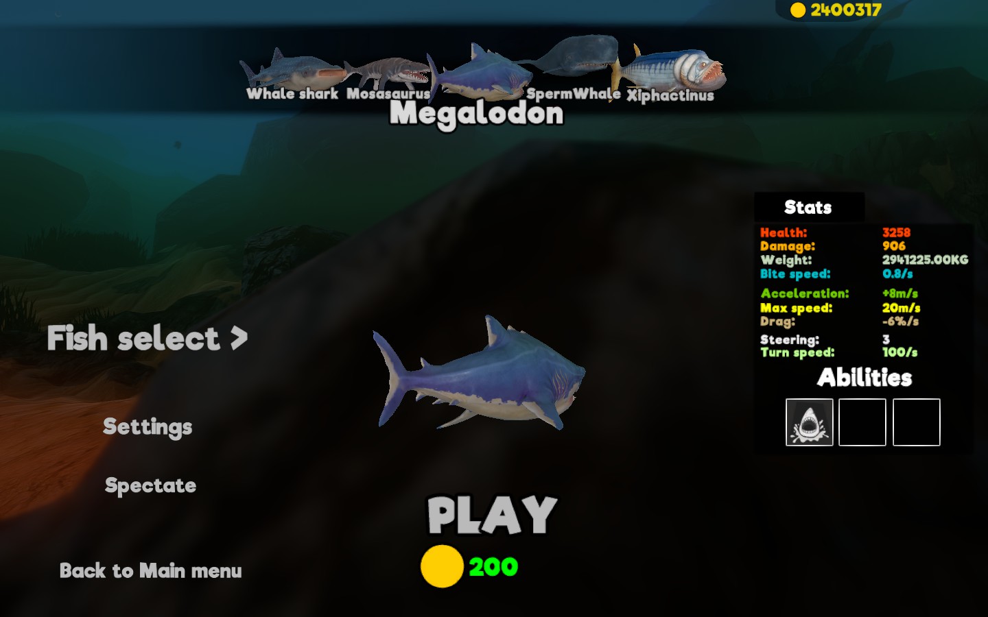feed and grow fish play as bosses mod