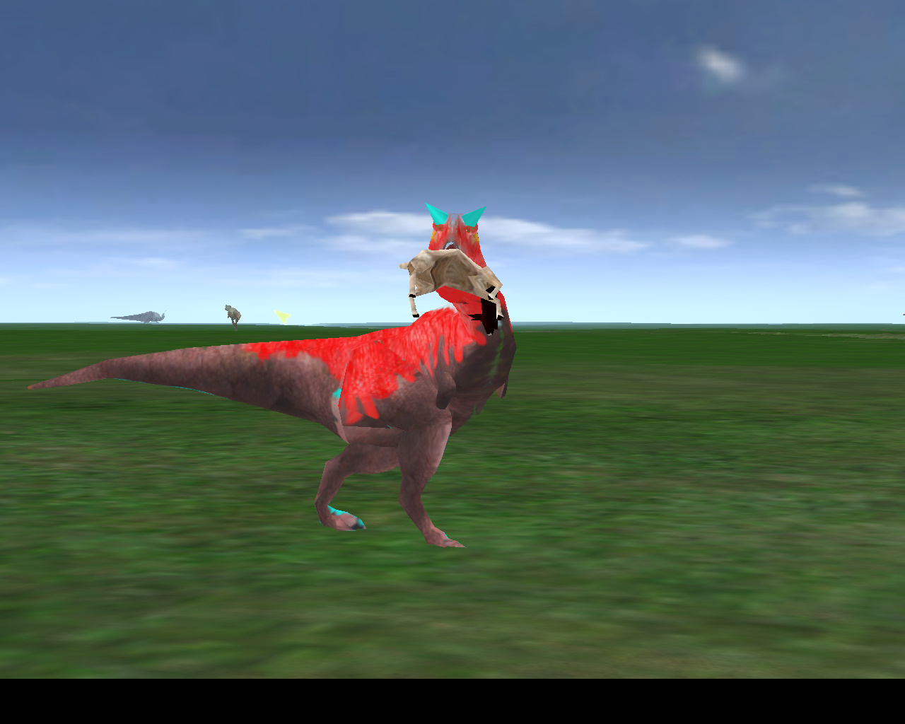 Carnotaurus Credits To Peenut2k7 For Model Image Jpog Ai Plus Mod 2 For Jurassic Park 