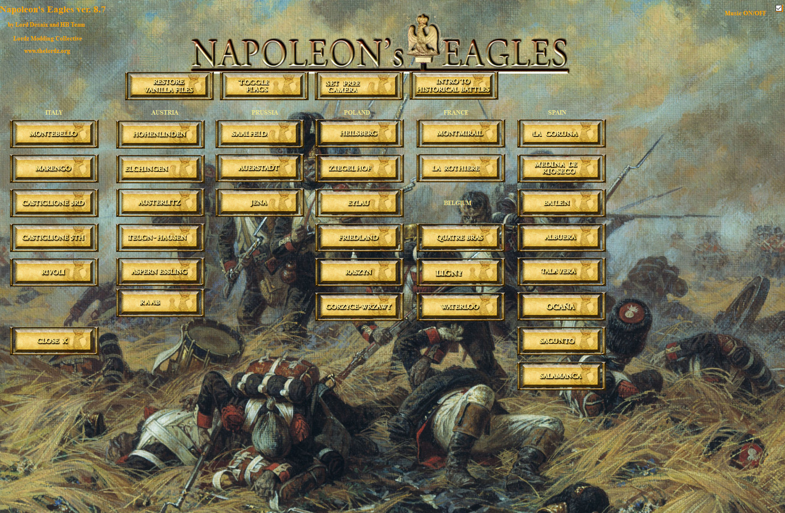 Battle список. Napoleon Eagle. Тотал вар Наполеон карта. Napoleon's Eagles Mod Бубель.