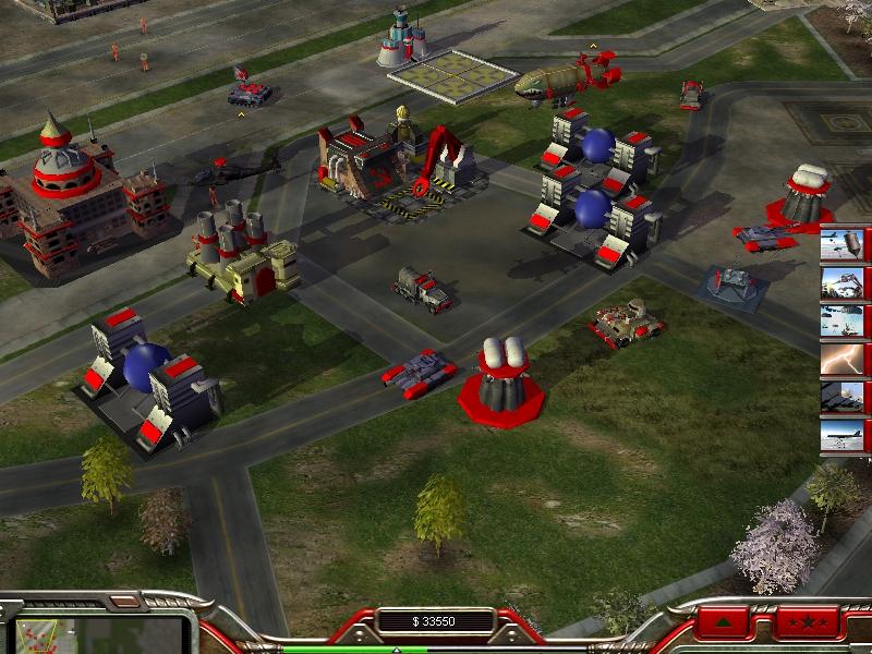 Red alert Base image - CnC: All Stars mod for C&C: Generals Zero Hour.