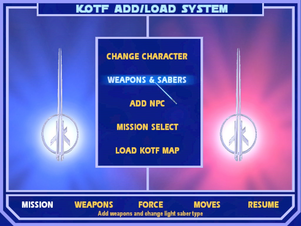 KOTF Jedi Academy.