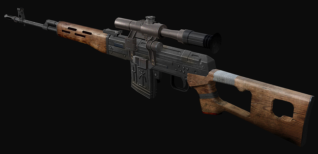Dragunov SVD sniper rifle - AKI Mods Workshop