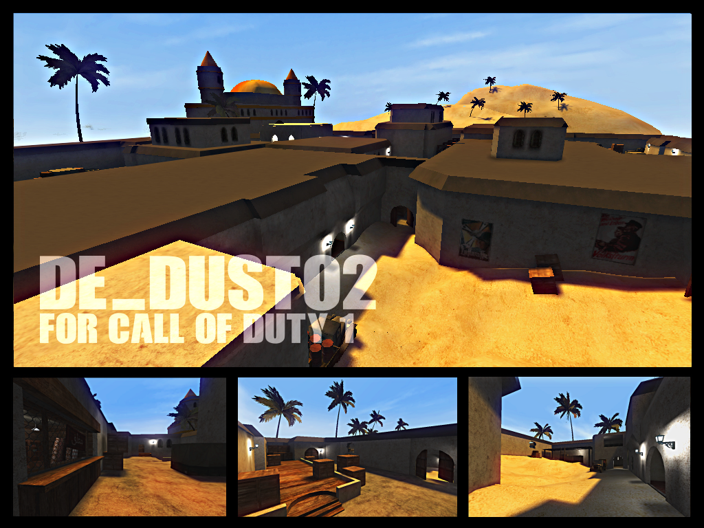 DE_DUST02 Map For Call Of Duty 1 Mod - ModDB