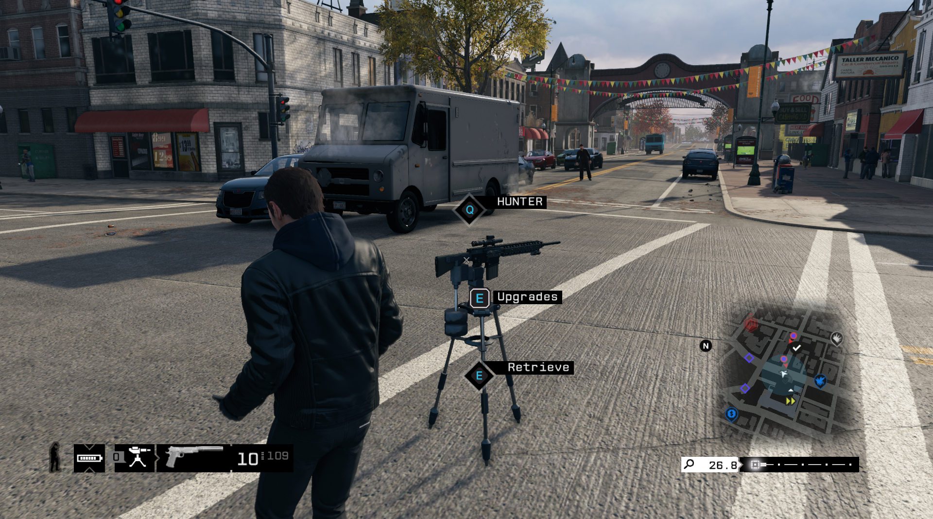 HUNTER remote sniper turret image - Living_City mod for Watch Dogs - ModDB