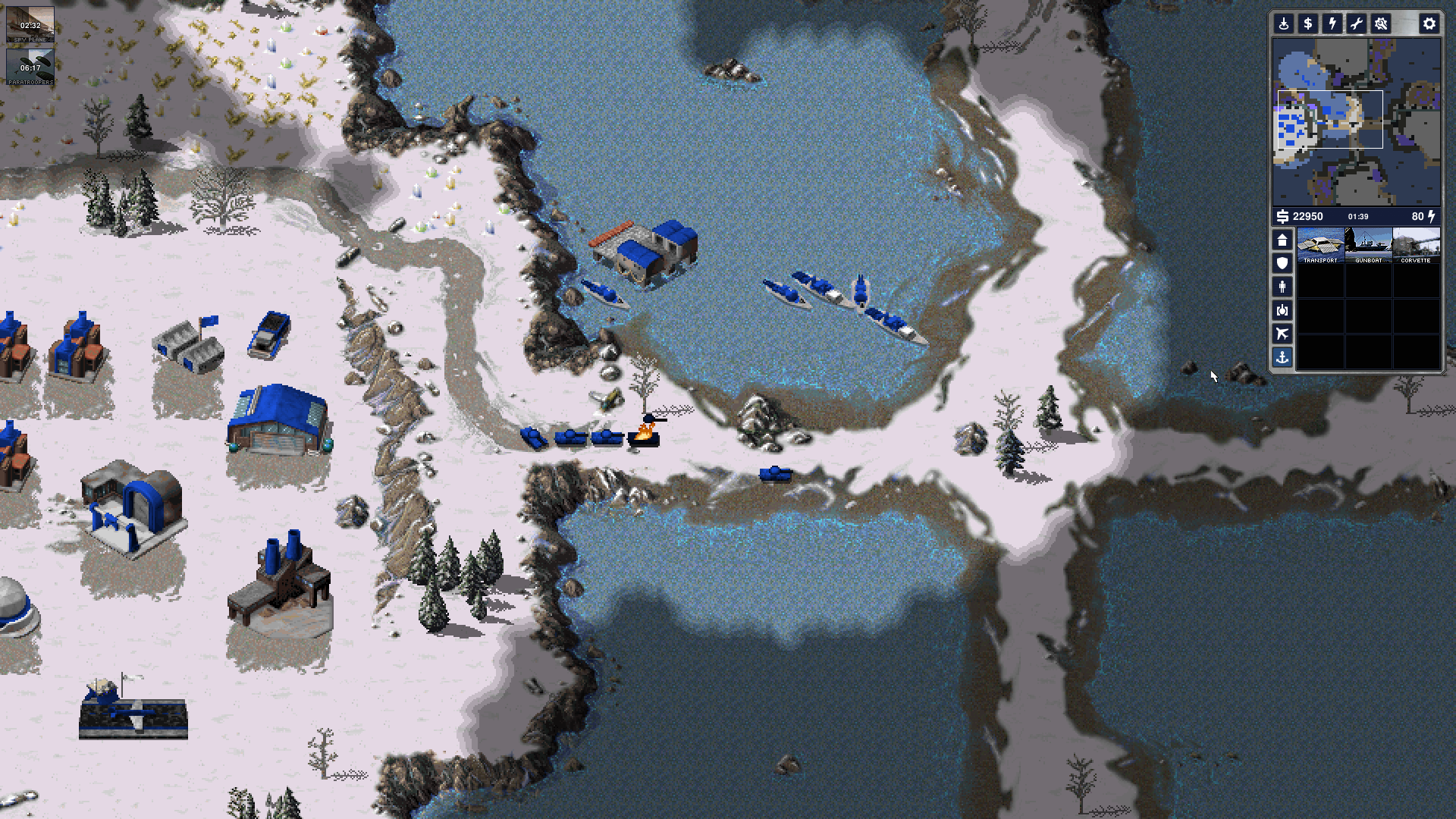 Finland base with naval units and tanks image - Talvisota - The Winter War  mod for OpenRA - ModDB