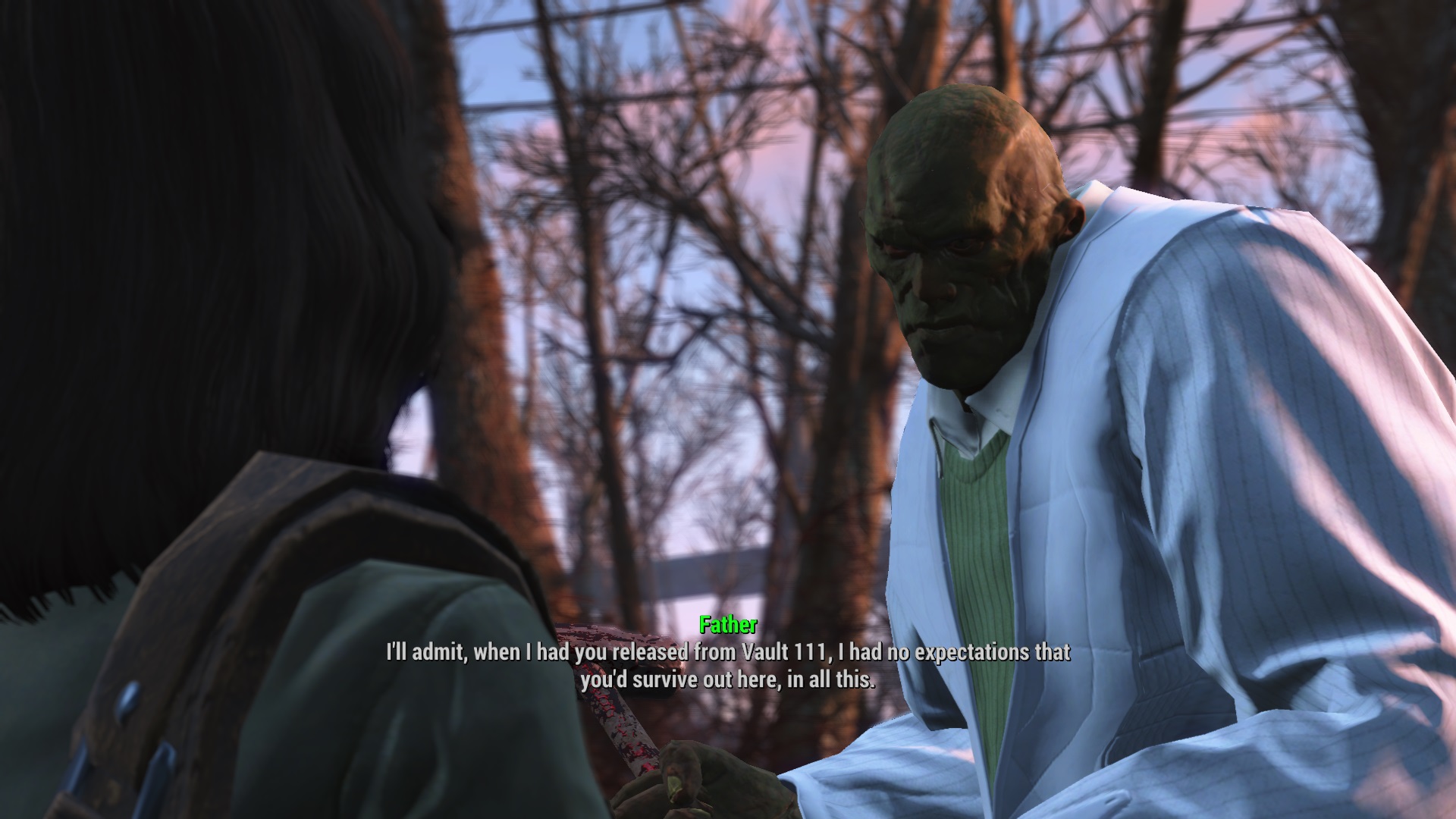 Father companion alternate ending option for fallout 4 фото 1