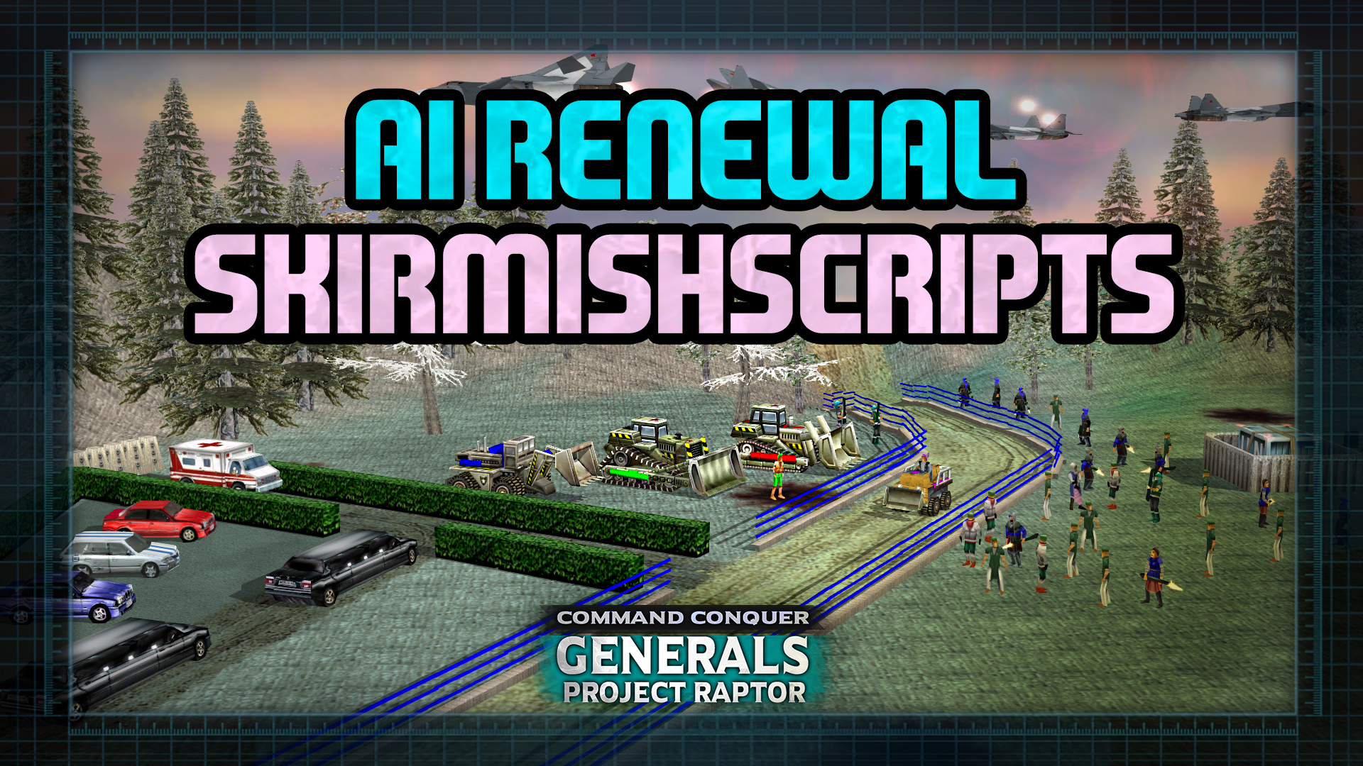 SkirmishScripts image - Generals Project Raptor: War Commanders mod for  C&C: Generals Zero Hour - ModDB