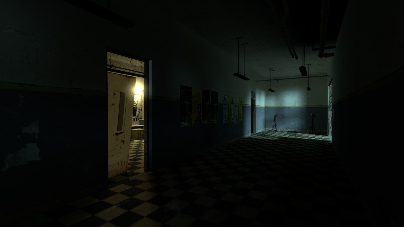 Hallway image - Quiet Rehabilitation mod for Half-Life 2 - ModDB