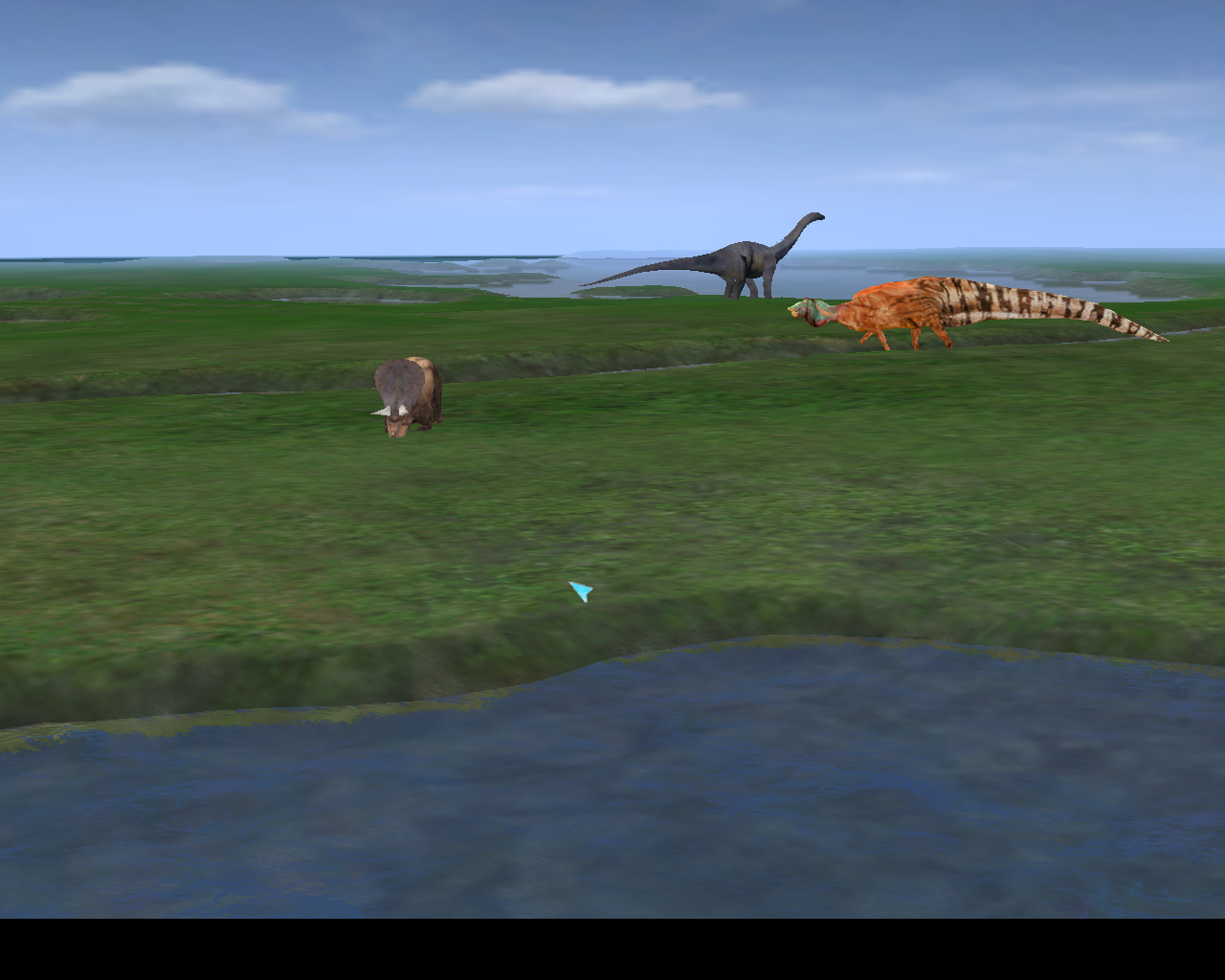 The Apatosaurus, Edmontosaurus And The Pentaceratops Image - JPOEG ...