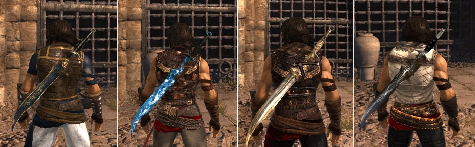 Prince of Persia The Forgotten Sands - COSTUMES & WEAPONS Mod V2