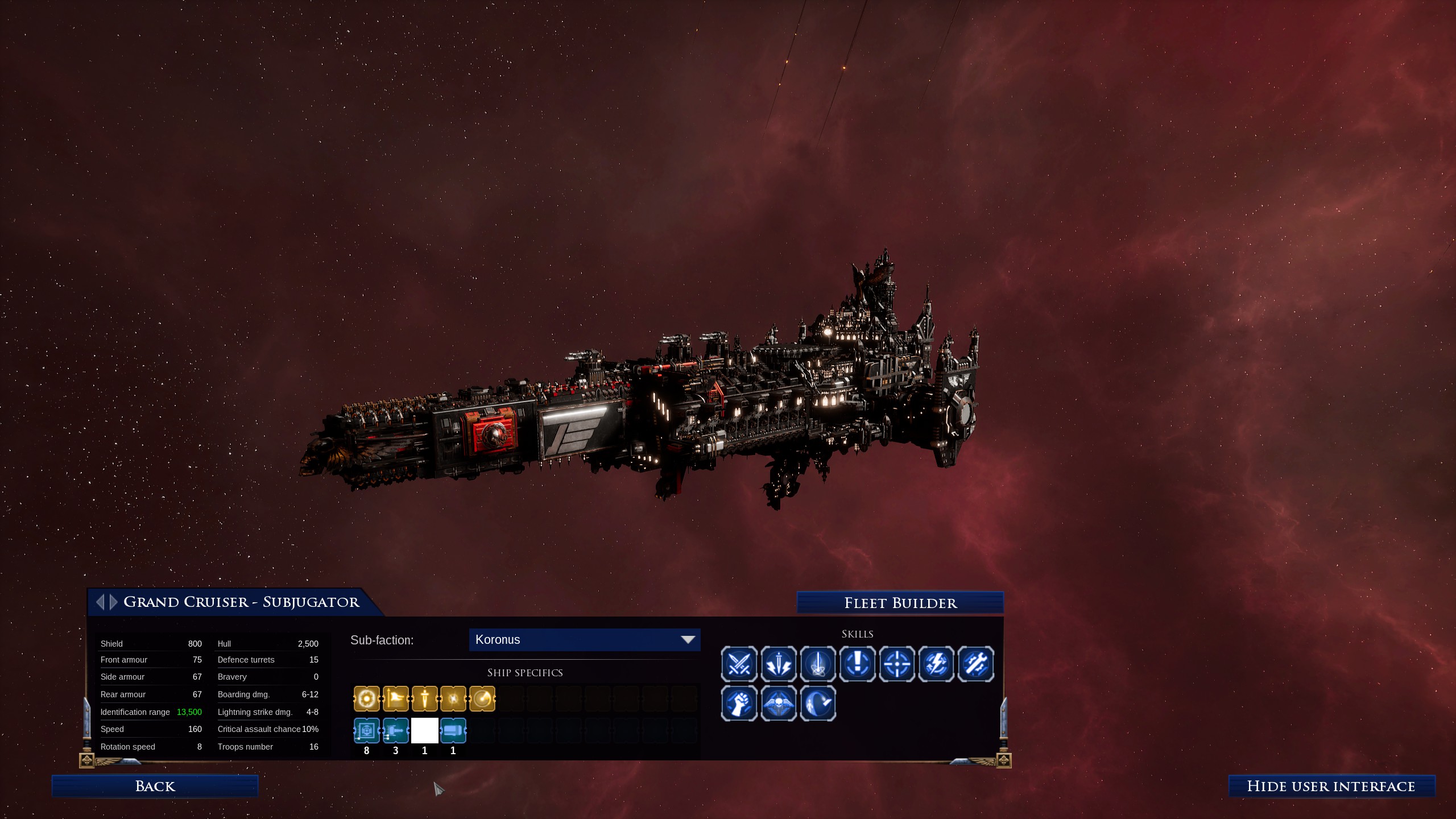 Subjugator image Skalgrim Mod for Battlefleet Gothic Armada 2