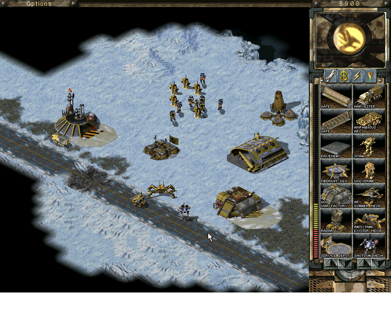 command and conquer gdi units