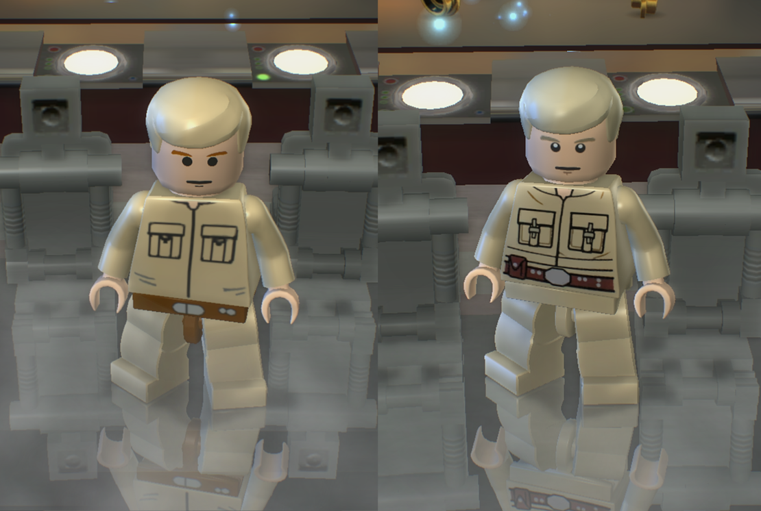 Lego Star Wars Modernized Character. lego bespin luke. 