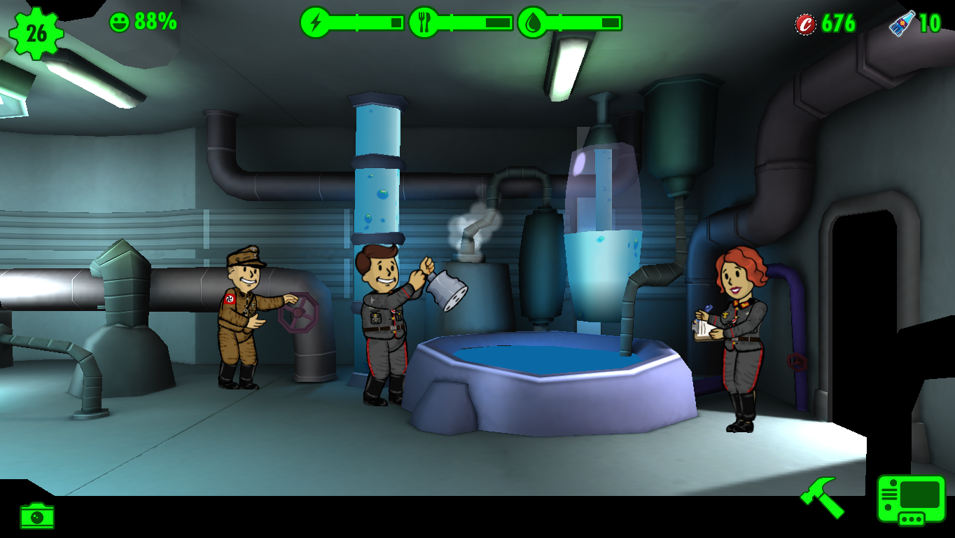 Image 7 - Fallout Shelter WW2 German Outfits mod for Fallout Shelter.