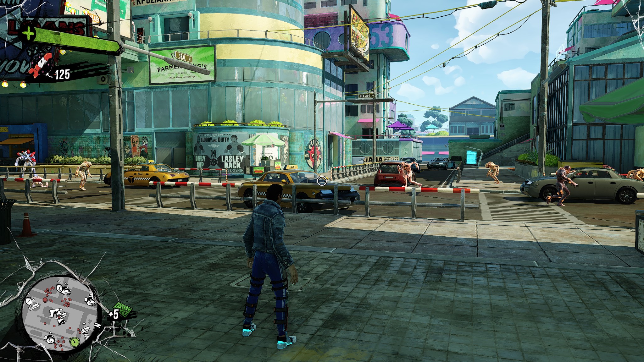 Clear Sharp Mod for Sunset Overdrive.