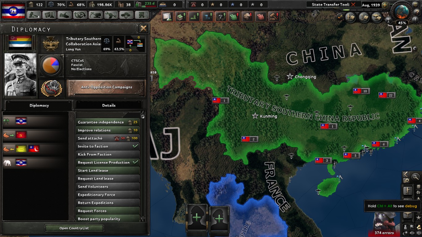 Image 1 - Siam Alternative mod for Hearts of Iron IV - ModDB