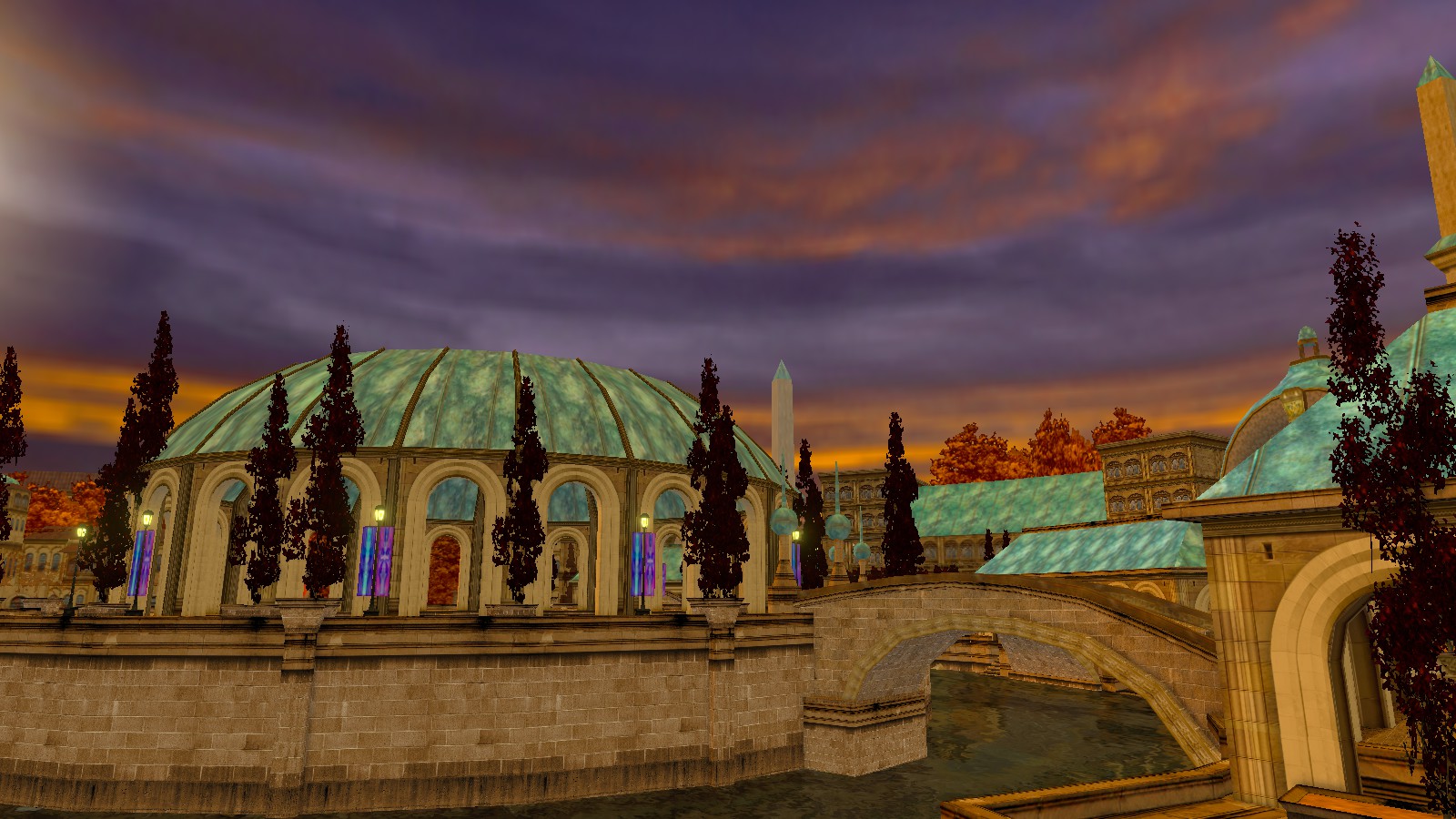 New Naboo Autumn Theed Skybox Update image - DarthSith's Battlefront 1 ...