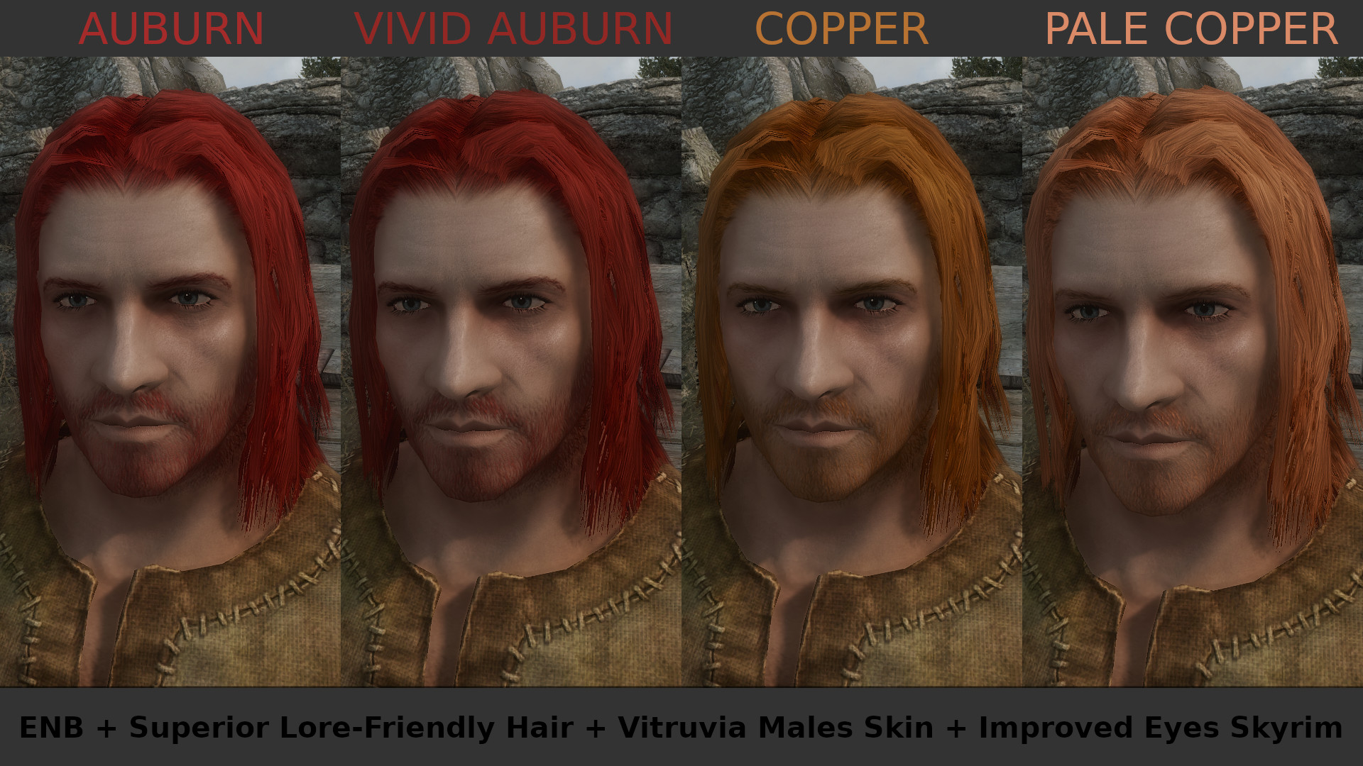 View the Mod DB Red Hair mod for Elder Scrolls V: Skyrim image Image 1. red...