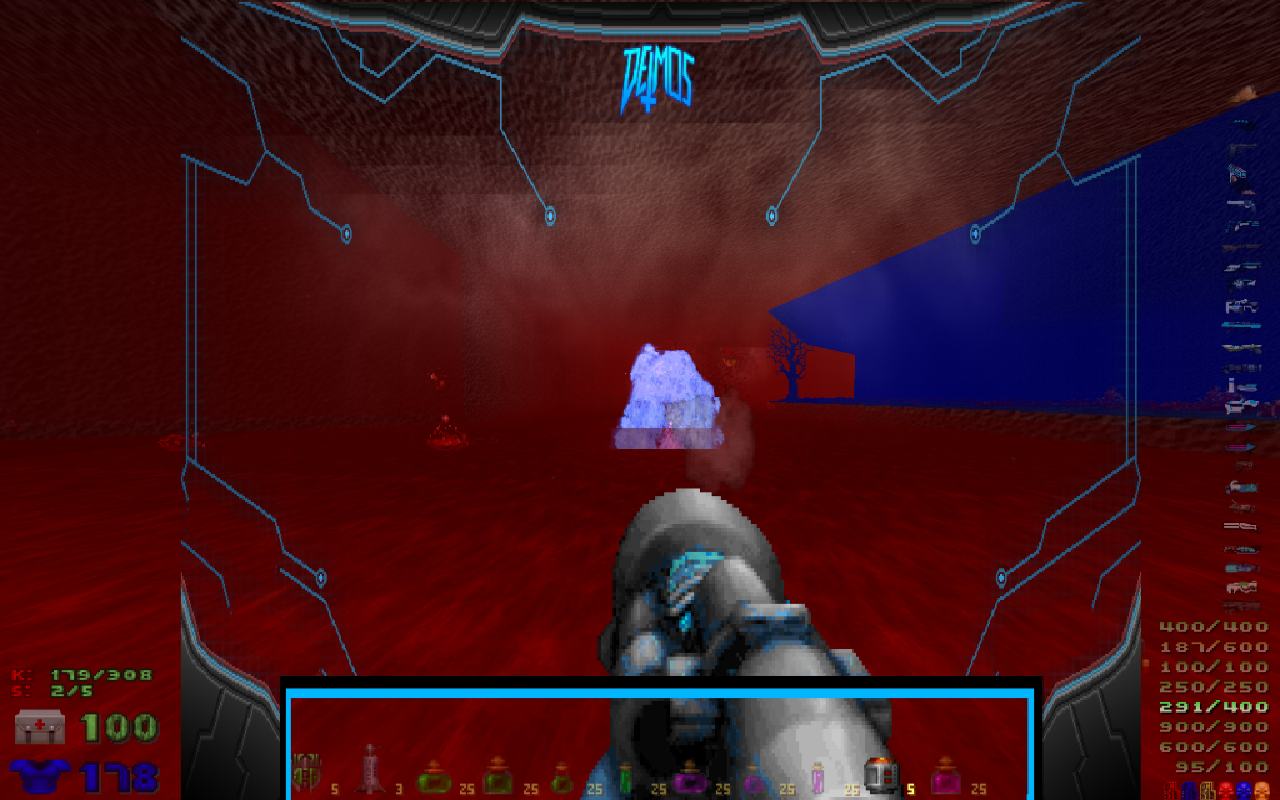 New Hud With New Chaingun Image Deimos Mod For Doom Ii Moddb