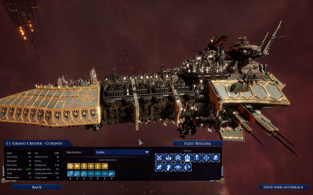 Armada 2 mods. Battlefleet Gothic: Armada 2 Grand-Cruiser. Гранд крейсер Империума. Grand Cruiser Battlefleet Gothic Armada. Вархаммер Гранд крейсер империи.