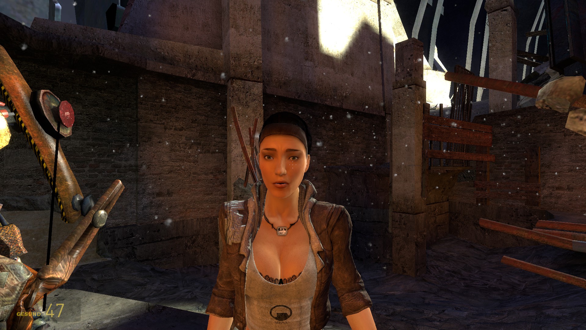 Alyx Vance Fake Factory Skin mod for Half-Life 2: Episode 