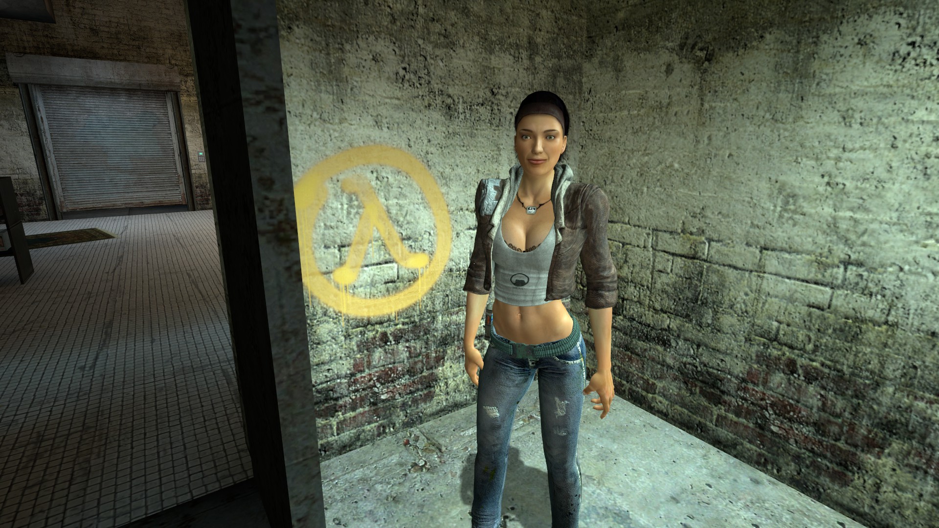 Alyx Vance Recreated in GoldSources [Half-Life] [Mods]