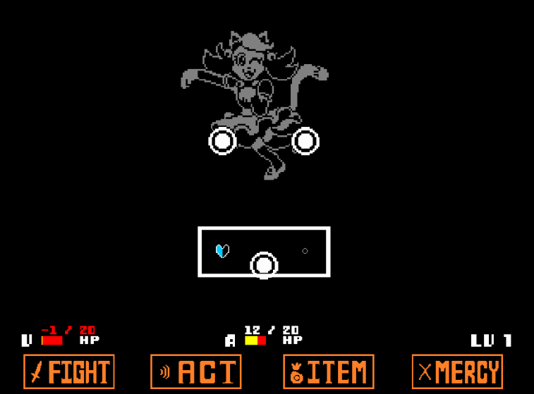 undertale two player sans fight - Physics Game by ninjamineturtle