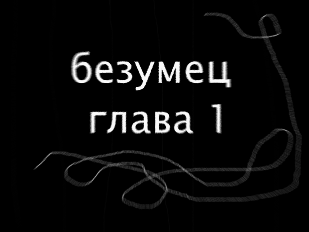 Слова безумца. Безумец я вы правы.