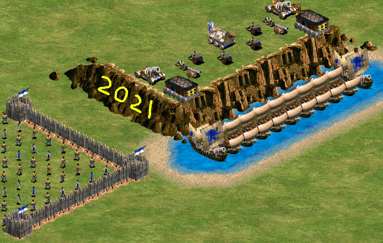 Отзывы империя 2021. Ополченец из age of Empires 2.