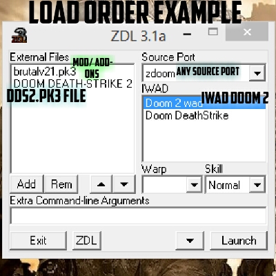 Load Order Example 02 image - Doom Death-Strike Series mod for 