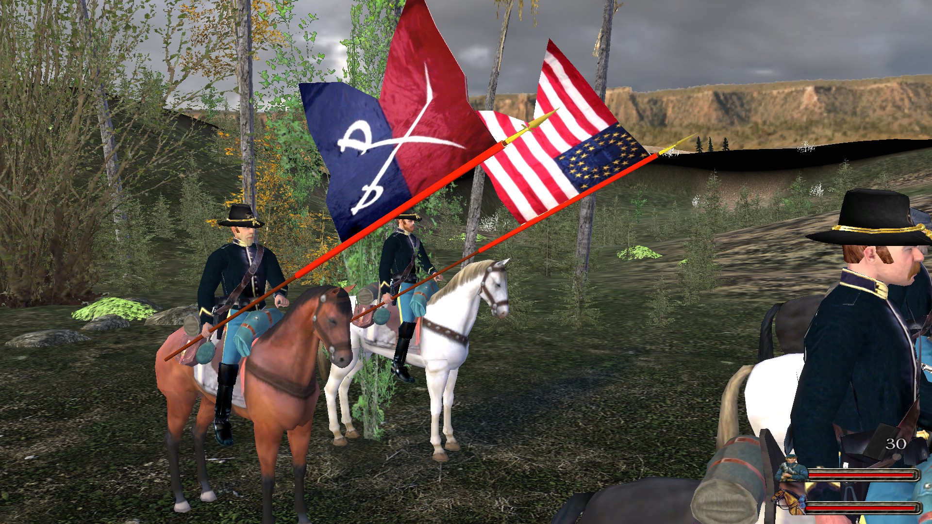 union cavalry flag