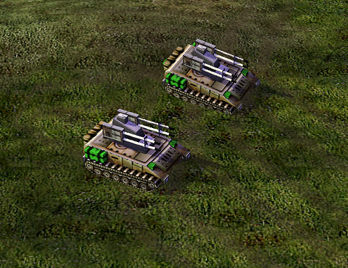 Quad Tank image - Gen+ mod for C&C: Generals Zero Hour - ModDB